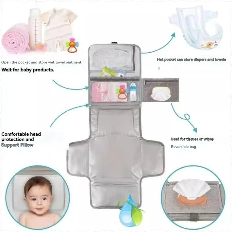 NEW Baby Diaper Pad Portable Diaper Pad For Going Out Extended