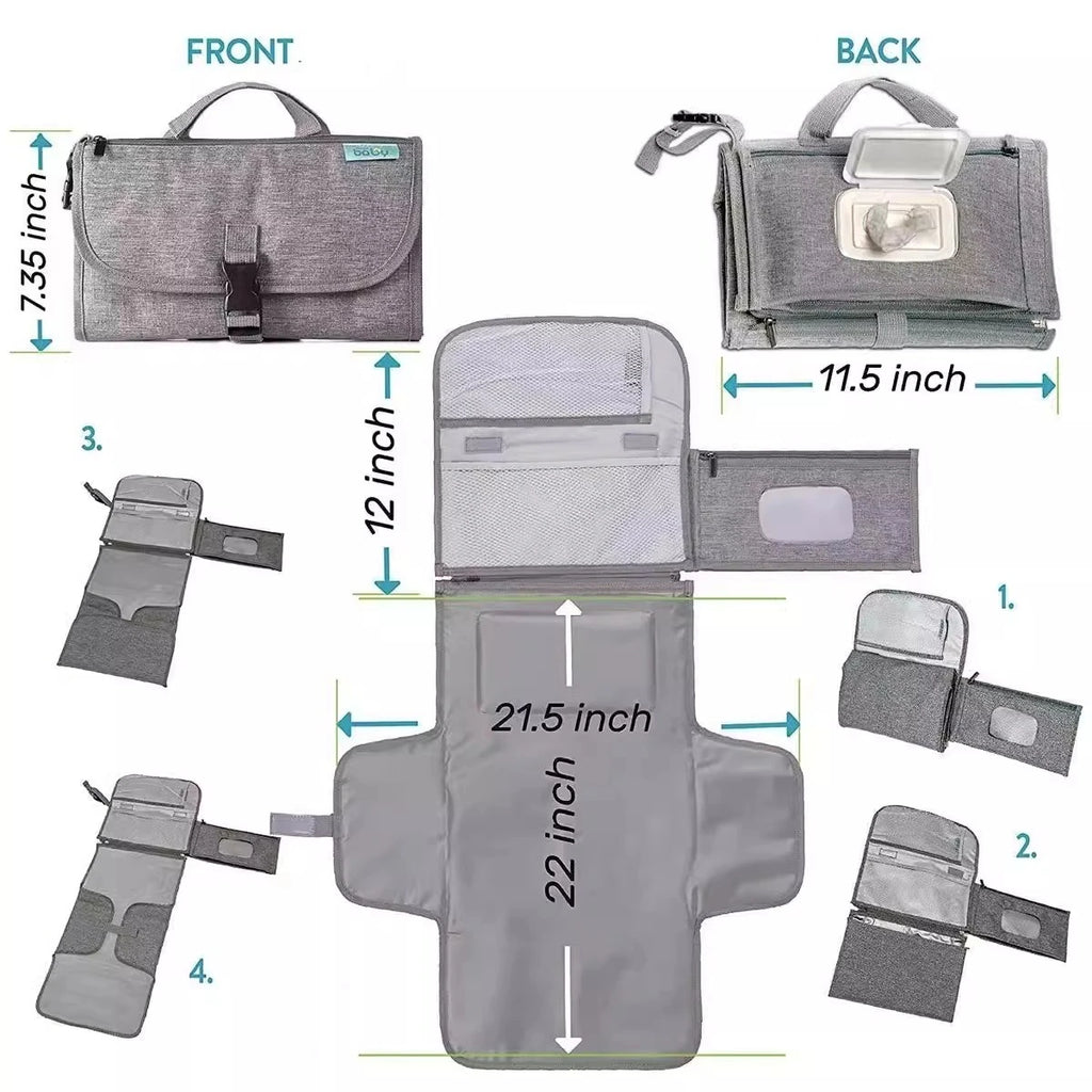 NEW Baby Diaper Pad Portable Diaper Pad For Going Out Extended