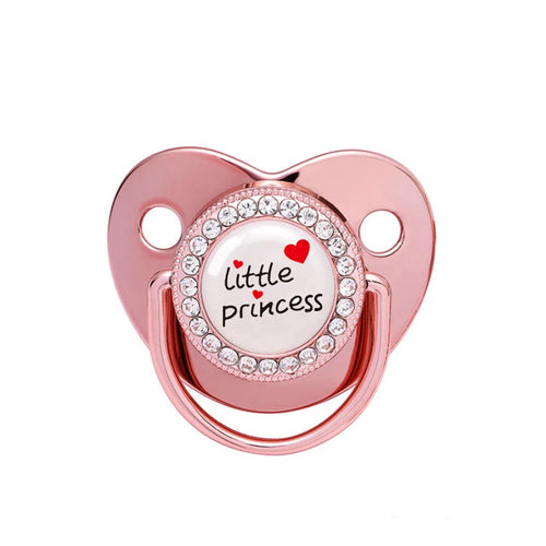 Newborn Pacifier Baby Shower Gift Bling Baby Dummy Silicone BPA Free