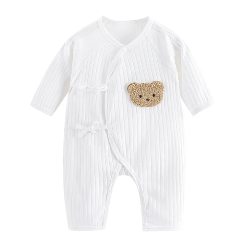 Boys Girls One Piece Outfit  100% Cotton Newborn Baby Long Sleeve