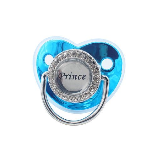 Newborn Pacifier Baby Shower Gift Bling Baby Dummy Silicone BPA Free