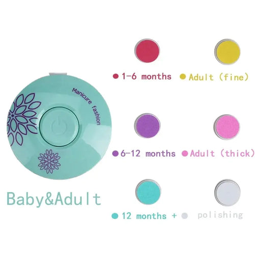 Baby Electric Nail Clippers, Children's Nail Polishing Tools, Baby