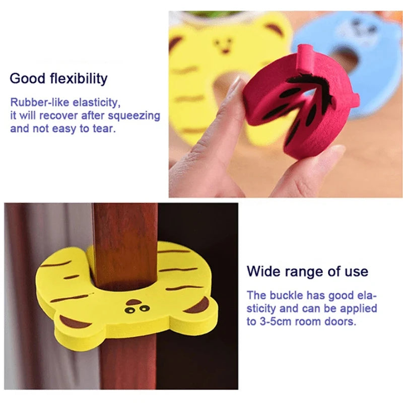 2/5pcs Door Stops Blocker Baby Door Stop Baby Protections Baby Door
