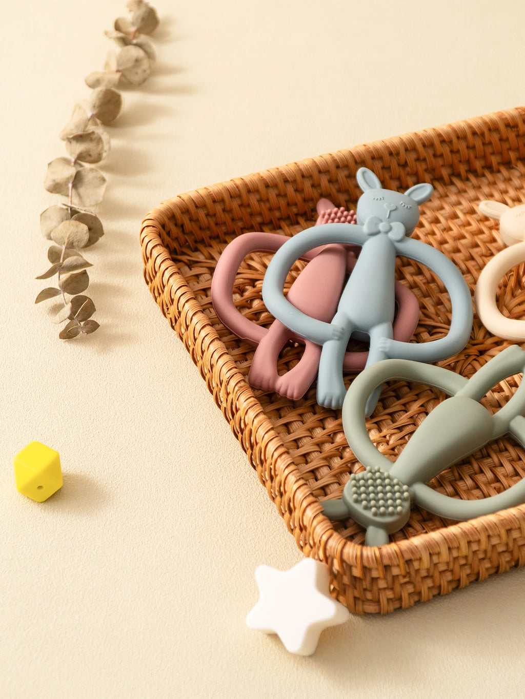 Color Kids 1PCS Silicone Teether Toys Baby Nursing Teether Gifts