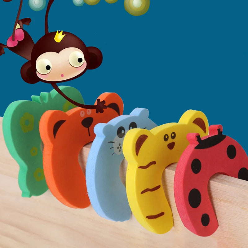 2/5pcs Door Stops Blocker Baby Door Stop Baby Protections Baby Door