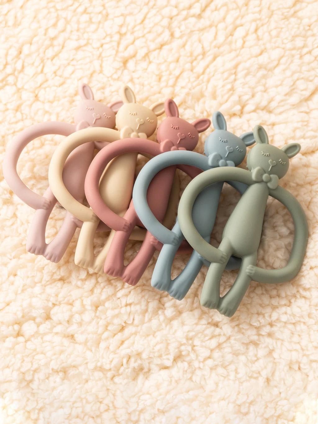 Color Kids 1PCS Silicone Teether Toys Baby Nursing Teether Gifts