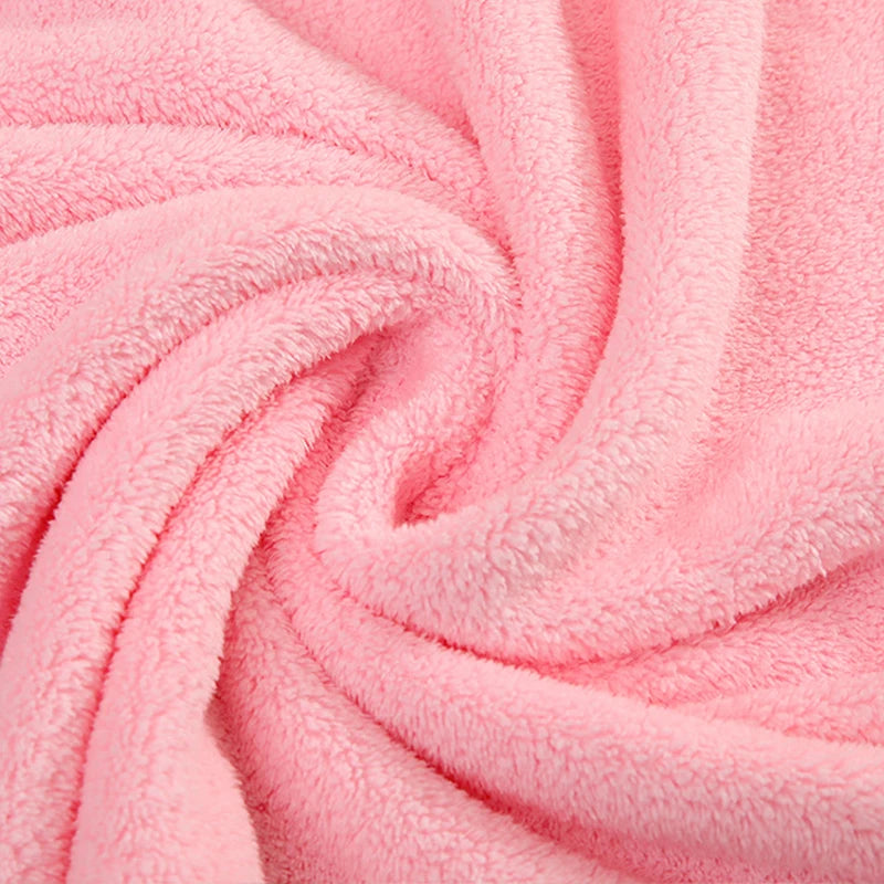 Toddler Baby Hooded Towels Super Soft Newborn Kids Bathrobe Warm